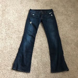 Hudson wise leg jeans